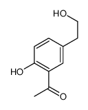 1-[2-Hydroxy-5-(2-hydroxyethyl)phenyl]-ethanone Structure