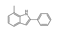 7-甲基-2-苯基-1H-吲哚结构式