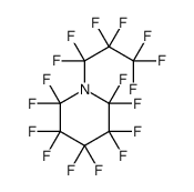 2,2,3,3,4,4,5,5,6,6-decafluoro-1-(1,1,2,2,3,3,3-heptafluoropropyl)piperidine结构式