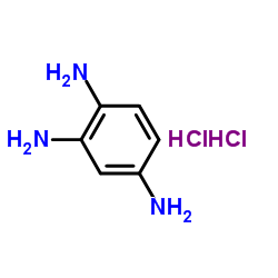 1,2,4-三氨基苯胺二盐酸盐结构式