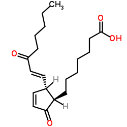 15-酮前列腺素A1结构式