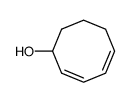 cis,cis-2,4-cyclooctadienol Structure