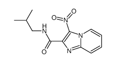 N-(2-methylpropyl)-3-nitroimidazo[1,2-a]pyridine-2-carboxamide Structure