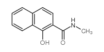 1-羟基-N-2-萘甲酰胺结构式