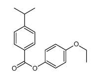 (4-ethoxyphenyl) 4-propan-2-ylbenzoate Structure