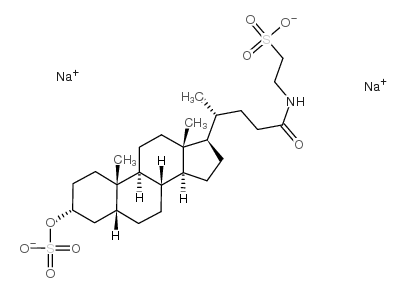 Taurolithocholic Acid 3-sulfate disodium Structure