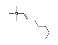 hept-1-enyl(trimethyl)silane Structure