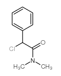 2-氯-N,N-二甲基-2-苯乙酰胺结构式