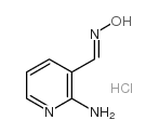 2-氨基吡啶-3-甲醛肟盐酸盐结构式