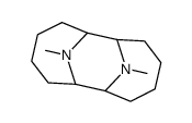 13,14-dimethyl-13,14-diazatricyclo[6.4.4.42,7]tetradecane结构式
