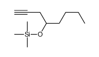 trimethyl(oct-1-yn-4-yloxy)silane结构式