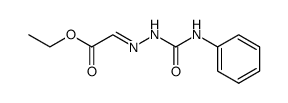 (E)-(4-phenyl-semicarbazono)-acetic acid ethyl ester结构式
