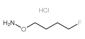 O-(4-Fluorobutyl)hydroxylamine hydrochloride Structure