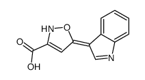 5-indol-3-yl-isoxazole-3-carboxylic acid结构式