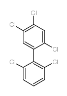 2,2',4,5,6'-Pentachlorobiphenyl Structure