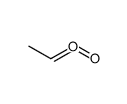 acetaldehyde O-oxide Structure