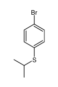 1-Bromo-4-isopropylsulfanyl-benzene Structure