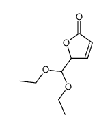 (R,S)-5-(diethoxymethyl)-2(5H)-furanone Structure