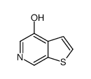 (9CI)-噻吩并[2,3-c]吡啶-4-醇结构式