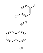 4-[(2,5-dichlorophenyl)hydrazinylidene]naphthalen-1-one结构式