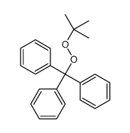 [tert-butylperoxy(diphenyl)methyl]benzene Structure