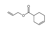 cyclohex-3-enecarboxylic acid allyl ester结构式