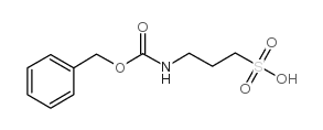 3-(N-cbz-氨基)-1-丙烷磺酸结构式