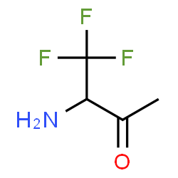 2-Butanone, 3-amino-4,4,4-trifluoro- (9CI) Structure