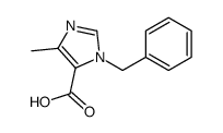 1H-Imidazole-5-carboxylicacid,4-methyl-1-(phenylmethyl)-(9CI) Structure