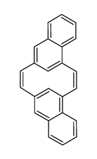 anti-[2,2]-cisoid-(1,3)-naphathalenophane-1,11-diene Structure