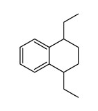 1,4-diethyl-1,2,3,4-tetrahydro-naphthalene结构式