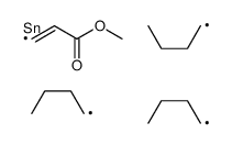 methyl 3-tributylstannylprop-2-enoate结构式