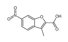 acide methyl-3 nitro-6 coumarilique Structure