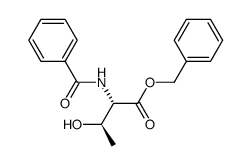 benzyl benzoyl-L-threoninate结构式