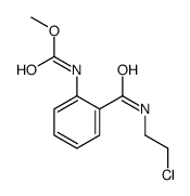 methyl [2-[(2-chloroethyl)aminocarbonyl]phenyl]carbamate结构式
