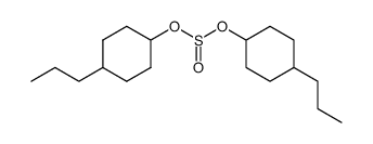 sulfurous acid bis-(4-propyl-cyclohexyl ester)结构式