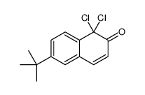 6-tert-butyl-1,1-dichloronaphthalen-2-one Structure
