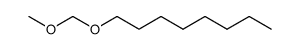methoxymethyl octyl ether Structure