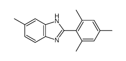 6-methyl-2-(2,4,6-trimethylphenyl)-1H-benzimidazole Structure