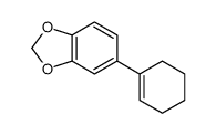 5-(cyclohexen-1-yl)-1,3-benzodioxole结构式