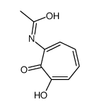 N-(2-hydroxy-3-oxocyclohepta-1,4,6-trien-1-yl)acetamide结构式