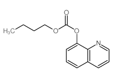 butyl quinolin-8-yl carbonate结构式