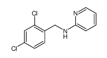 2-Pyridinamine, N-[(2,4-dichlorophenyl)methyl] Structure