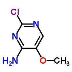 2-Chloro-5-methoxy-4-pyrimidinamine Structure