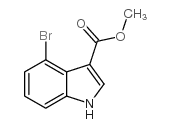 Methyl 4-bromo-1H-indole-3-carboxylate Structure