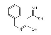 3-氨基-N-苄基-3-硫氧代丙酰胺结构式