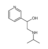 2-isopropylamino-1-pyridin-3-yl-ethanol Structure