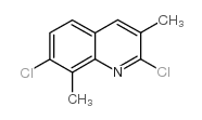 2,7-二氯-3,8-二甲基喹啉结构式