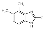 2-Chloro-4,5-dimethyl-1H-benzimidazole Structure
