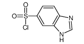 1H-benzimidazole-5-sulfonyl chloride(SALTDATA: HCl) picture